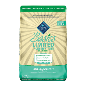 Blue Buffalo Basics Skin & Stomach Care Grain-Free Formula Lamb & Potato Recipe Adult Dry Dog Food